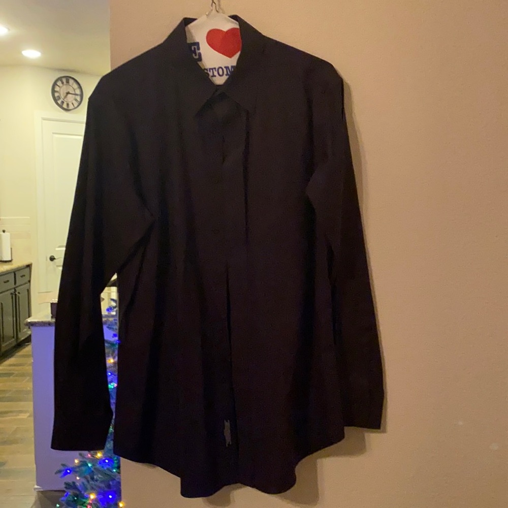 Jos a bank black button up slim fit 16 - 33